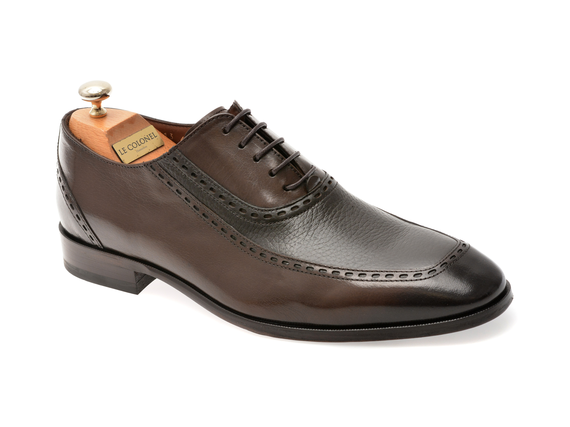 Pantofi eleganti LE COLONEL maro, 487113, din piele naturala