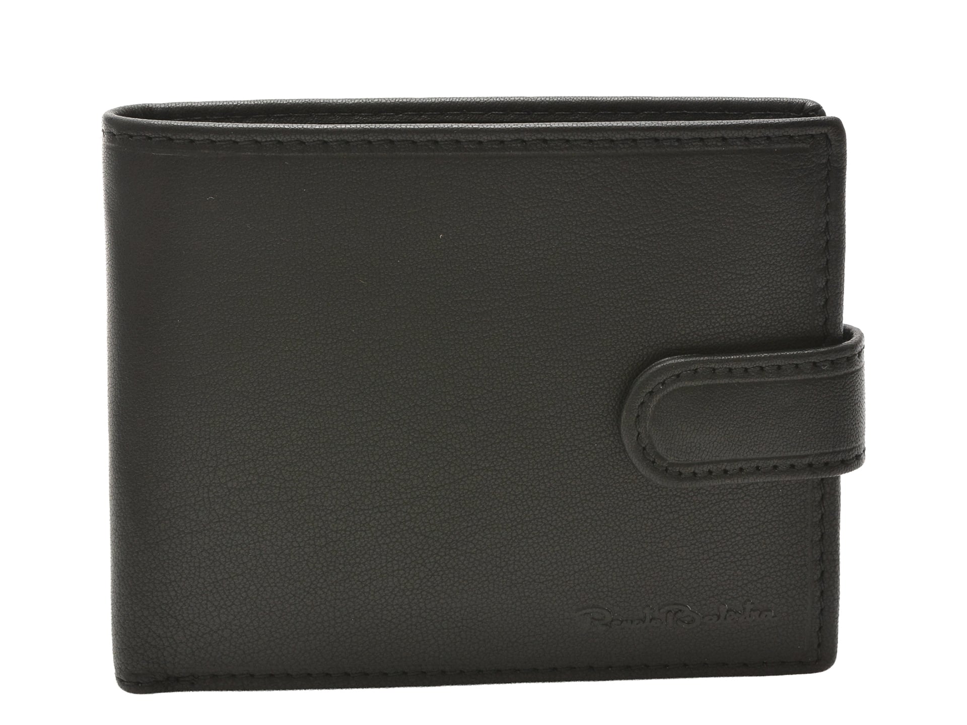 Portofel RENATO BALESTRA negru, 1988, din piele naturala