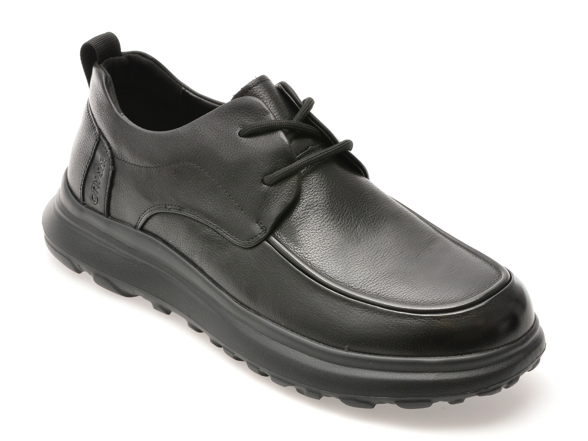 Pantofi GRYXX negri, 722102, din piele naturala