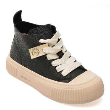 Ghete GRYXX negre, 2661, din piele naturala