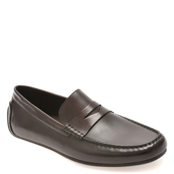 Mocasini eleganti ALDO maro, BIELLO-IN 201, din piele naturala