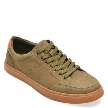 Pantofi sport EPICA verzi, 1298, din piele naturala