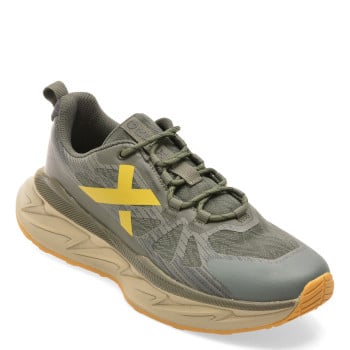 Pantofi sport GRYXX kaki, 30135, din material textil