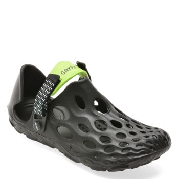 Papuci GRYXX negri, 868M, din pvc