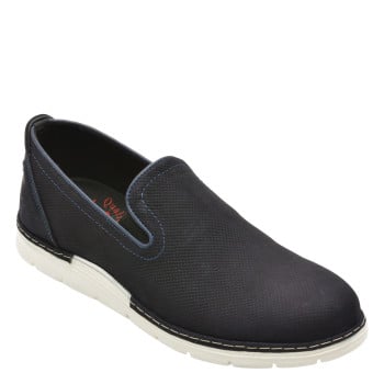 Pantofi OTTER bleumarin, E1972, din nabuc