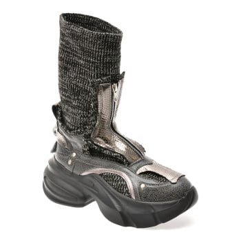 Ghete GRYXX negre, 3793700, din material textil