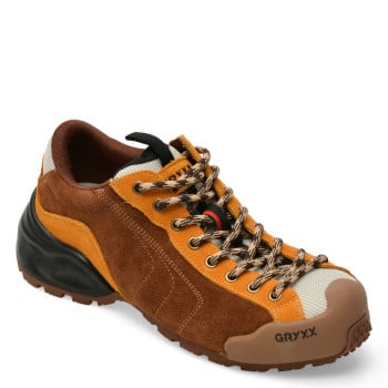 Pantofi sport GRYXX multicolor, 26A01, din piele intoarsa