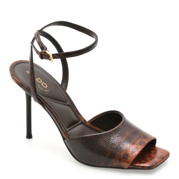 Sandale elegante ALDO maro, KAIASIEN 967, din piele ecologica