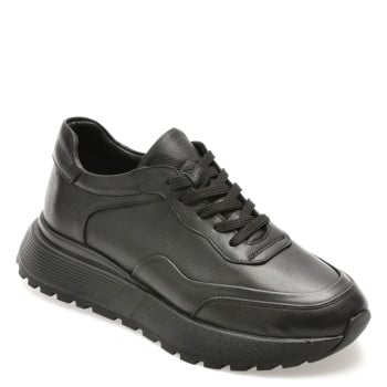 Pantofi sport GRYXX negri, M7659, din piele naturala