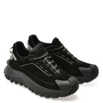 Pantofi sport EPICA negri, 59303, din piele naturala