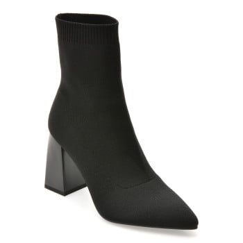 Botine FLAVIA PASSINI negre, AC5946, din material textil