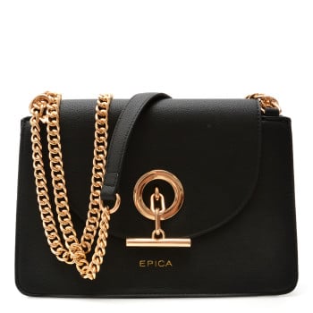 Geanta EPICA neagra, 7011, din piele ecologica