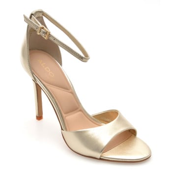 Sandale elegante ALDO aurii, CRERIDE 711, din piele naturala