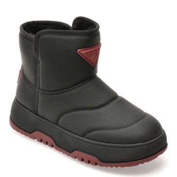 Ghete GRYXX negre, 623D82, din piele ecologica