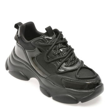 Pantofi sport ALDO negri, ANDREE 001, din piele ecologica
