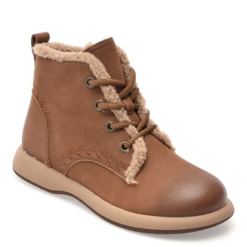 Ghete FLAVIA PASSINI maro, 74366, din nabuc