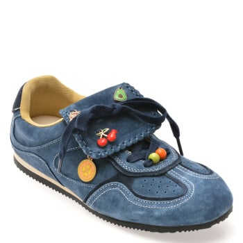 Pantofi sport GRYXX bleumarin, A903, din nabuc