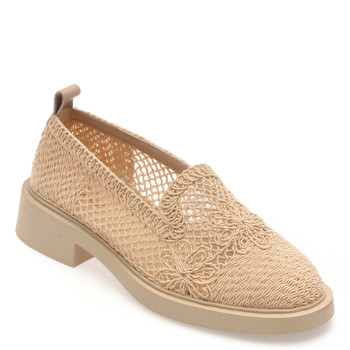 Pantofi FLAVIA PASSINI nude, 1551, din material textil