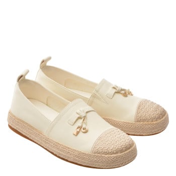 Pantofi EPICA albi, 551, din piele naturala