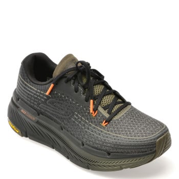 Pantofi sport SKECHERS kaki, MAX CUSHIONING PREMIER 2.0, din material textil