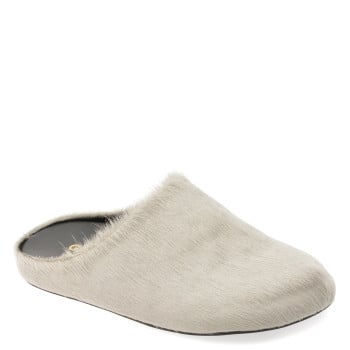 Papuci GRYXX gri, L029, din piele naturala