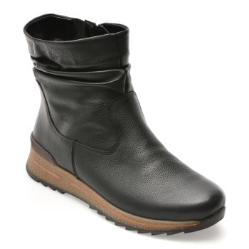 Ghete ARA negre, 24593, din piele naturala