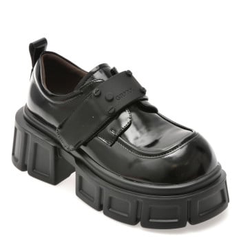 Pantofi GRYXX negri, 3082, din piele naturala