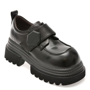 Pantofi GRYXX negri, 6915, din piele naturala
