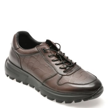Pantofi sport EPICA maro, 9750, din piele naturala