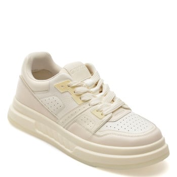 Pantofi sport GRYXX albi, 2987, din piele naturala