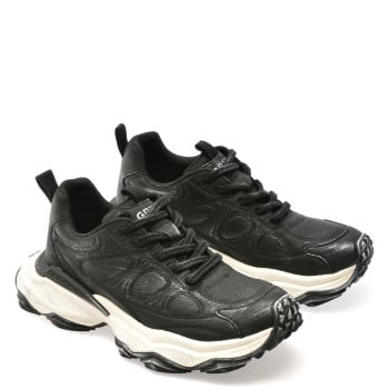 Pantofi sport GRYXX negri, 822, din piele ecologica