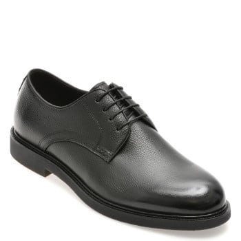 Pantofi eleganti EPICA negri, G74, din piele naturala