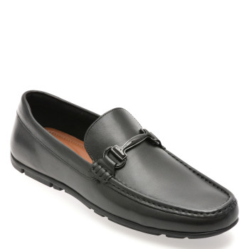 Mocasini ALDO negri, PRATO-IN 001, din piele naturala