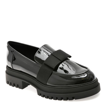 Mocasini ALDO negri, THEATRIC 001, din piele ecologica lacuita