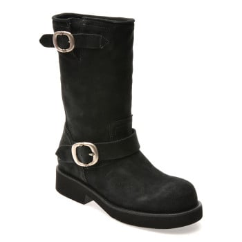 Cizme GRYXX gri, 248098, din piele intoarsa