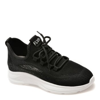 Pantofi sport FLAVIA PASSINI negri, 22587, din material textil