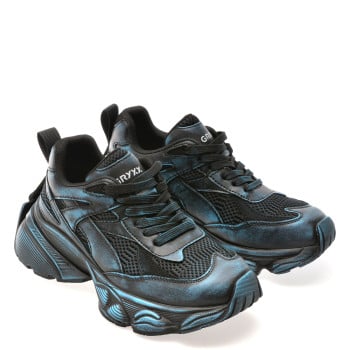 Pantofi sport GRYXX negri, 5001, din material textil