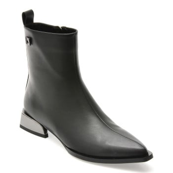 Botine FLAVIA PASSINI negre, 55773, din piele naturala