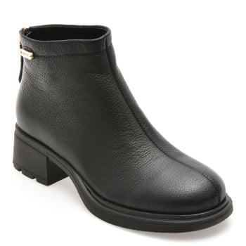 Ghete GRYXX negre, 248025, din piele naturala