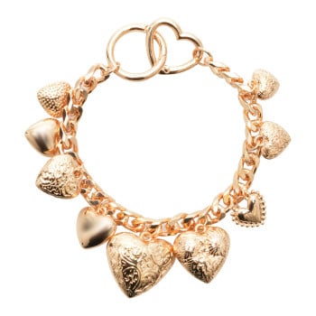 Breloc ALDO auriu, TIMELESSLOVE 710, din metal