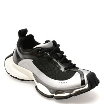 Pantofi sport GRYXX negri, 61037, din material textil