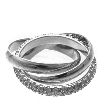 Inel ALDO argintiu, FAREDECLYA 973, din metal