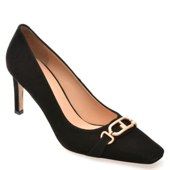 Pantofi eleganti EPICA negri, 6673504, din piele intoarsa