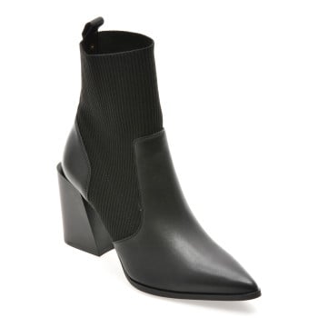 Botine elegante ALDO negre, GANINA 001, din piele naturala