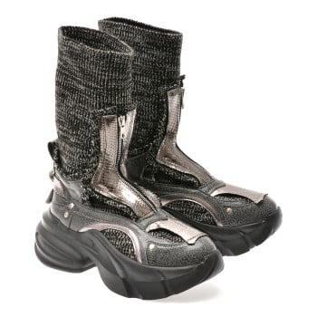 Ghete GRYXX negre, 3793700, din material textil