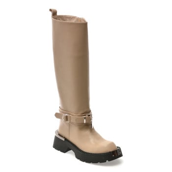 Cizme FLAVIA PASSINI gri, TC367, din piele naturala