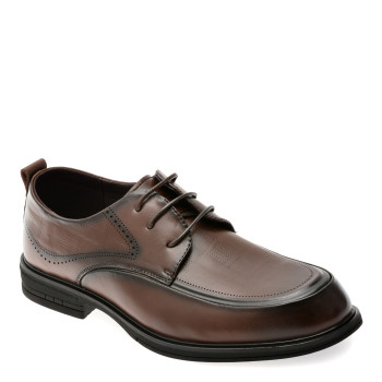 Pantofi eleganti BITE THE BULLET maro, T89628, din piele naturala