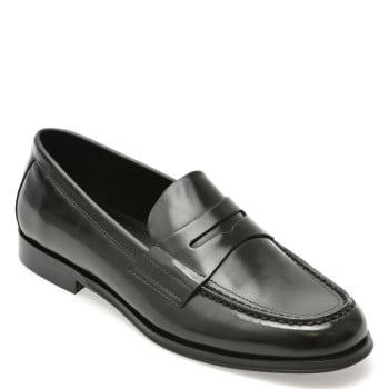 Mocasini eleganti ALDO negri, KEIFER 001, din piele naturala