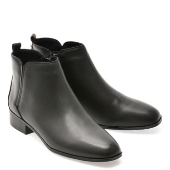 Ghete ALDO negre, VERITY 001, din piele naturala