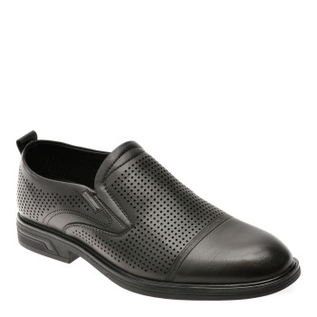 Pantofi eleganti BITE THE BULLET negri, LA71011, din piele naturala